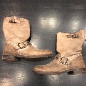 Frye Moto Boots 8.5 size